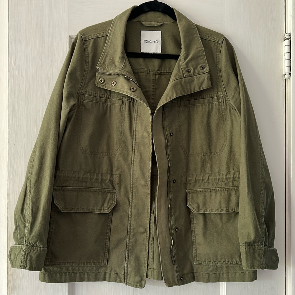 Madewell military jacket
